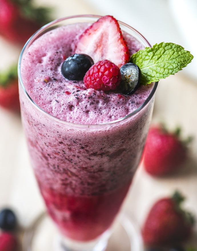Berry Vegan Protein Smoothie